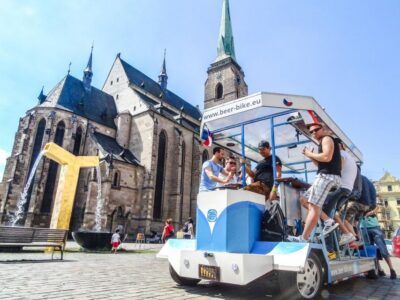 1.5-Hour Beer Bike with Unlimited Beer