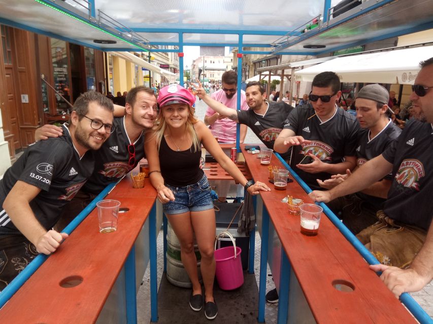 Pilsen: 1.5-Hour Beer Bike with Unlimited Beer - How the $587 group price adds up