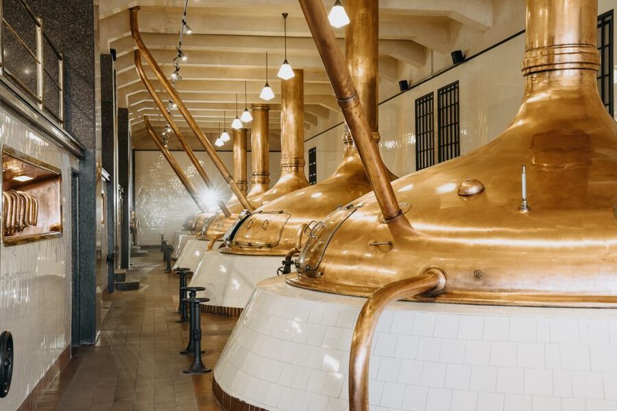 Pilsen: Pilsner Urquell Brewery Tour with Beer Tasting - The cold historic cellars and the final beer