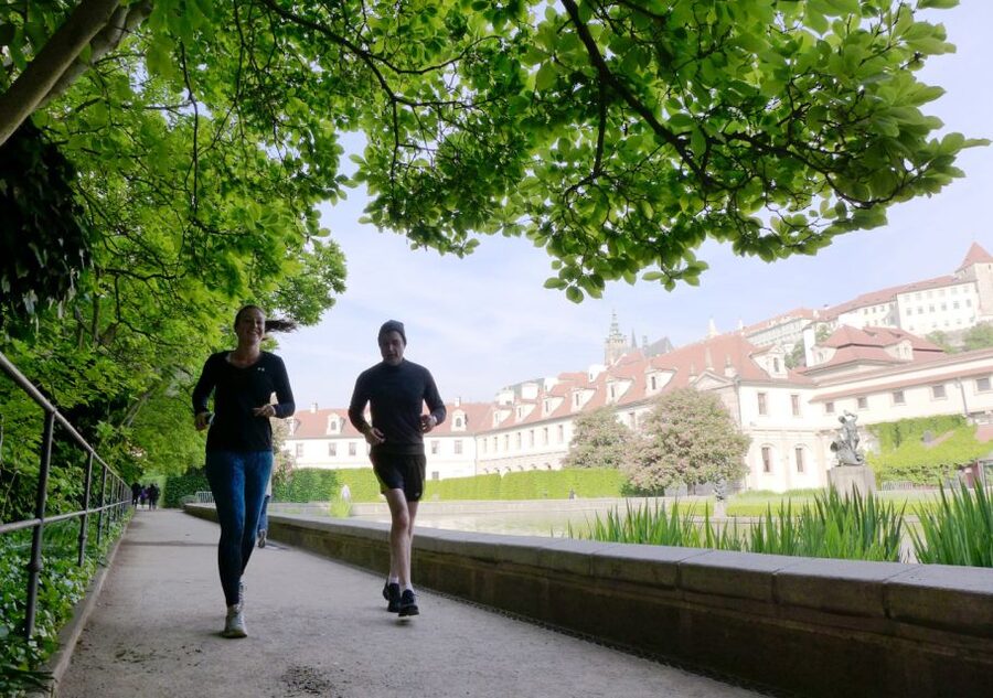 Prague 1.5-Hour Compact City Center Running Tour - Strahov Monastery and the run down to Malá Strana