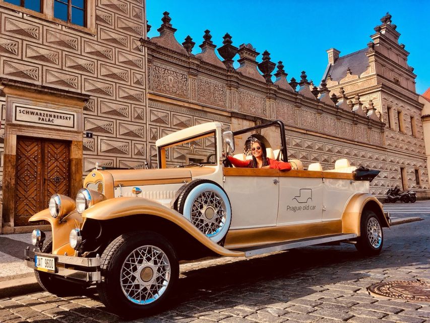 Prague: 1.5–Hour Vintage Car Tour - Starting with hotel pickup and a personal route