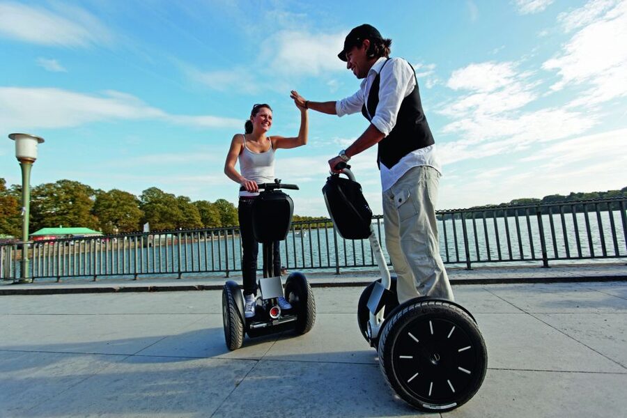 Prague: 1.5-Hours Sightseeing Tour by Segway - Learning to ride before the city begins