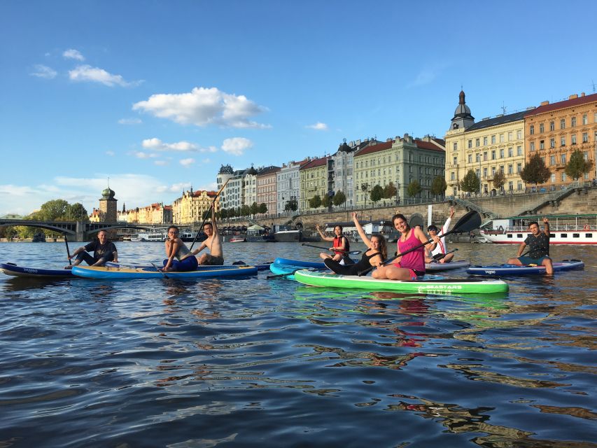 Prague: 2-Hour Paddle Boarding in the City Centre - The first minutes: equipment, safety, and balance