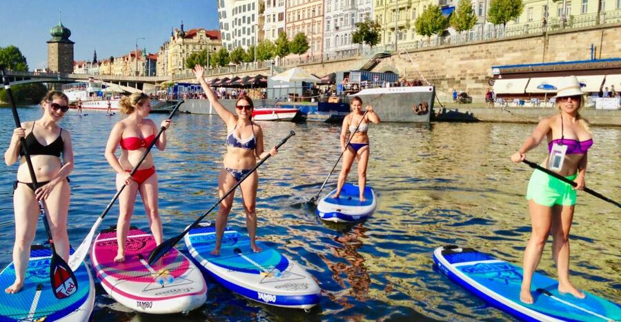 Prague: 2-Hour Paddle Boarding in the City Centre - The guide makes the difference