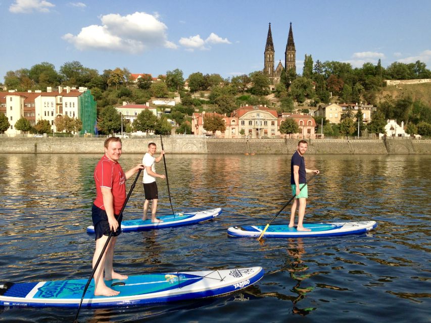 Prague: 2-Hour Paddle Boarding in the City Centre - Practical details to know before booking