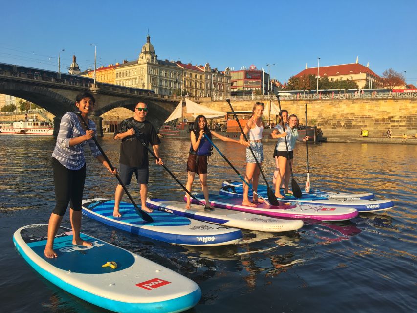 Prague: 2-Hour Paddle Boarding in the City Centre - Getting to Císařská louka without a rushed start