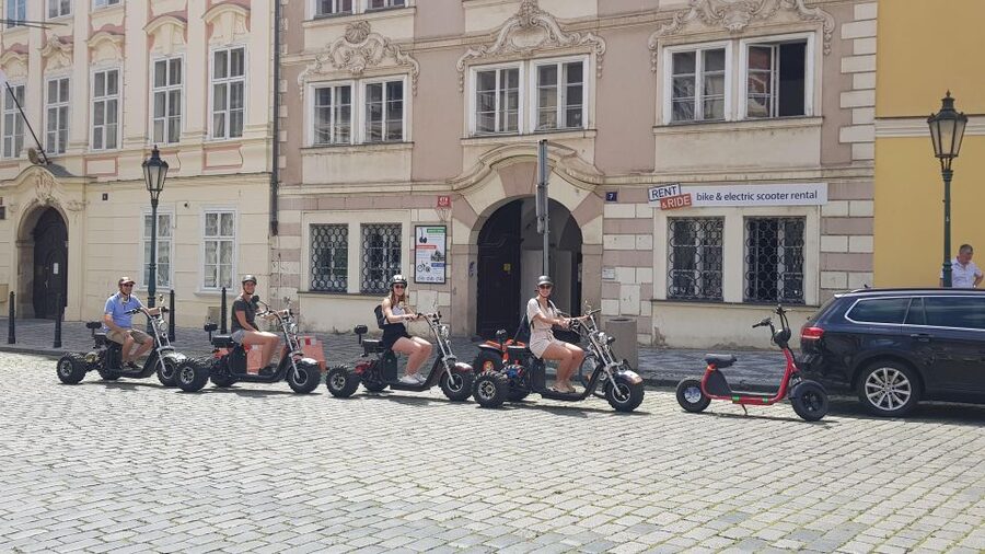 Prague: 2-Hour Trike Live Guided Tour of Old Town - Starting beside the Embassy of Japan