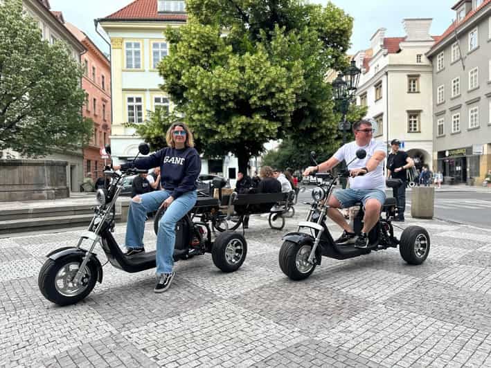 Prague: 2 hours FUN TRIKE tour in Prague with guide - Riding through Prague’s older streets