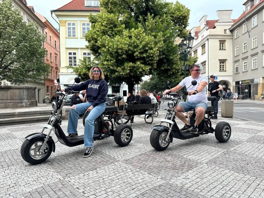 Prague: 2 hours FUN TRIKE tour in Prague with guide - What the two-hour schedule really gives you
