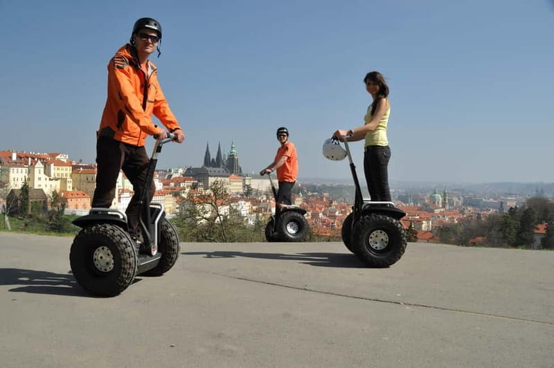 Prague: 2 Hours Segway Tour with Hotel Pickup - Crossing Petřín for Prague’s best wide-angle views