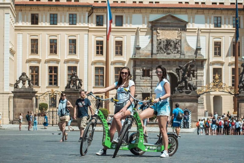 Prague: 3-Hour E-Scooter Tour in German - Why an e-scooter works well in Prague