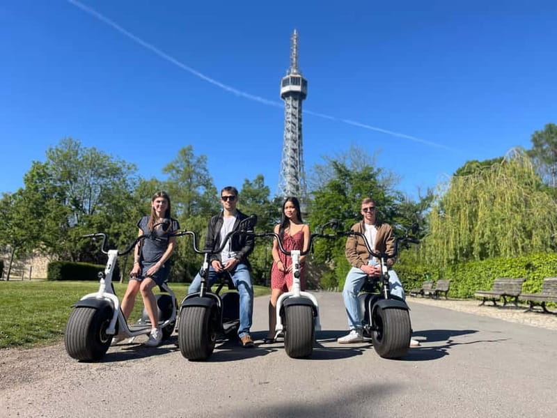 Prague: 3-Hour Fat Tire E-Scooter Tour - Strahov Monastery and Petřín Gardens