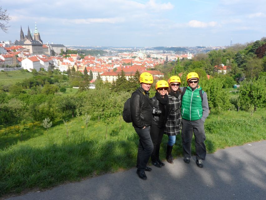 Prague 3-Hour Sightseeing Tour by Electric Bike - Letná Park and the best city views