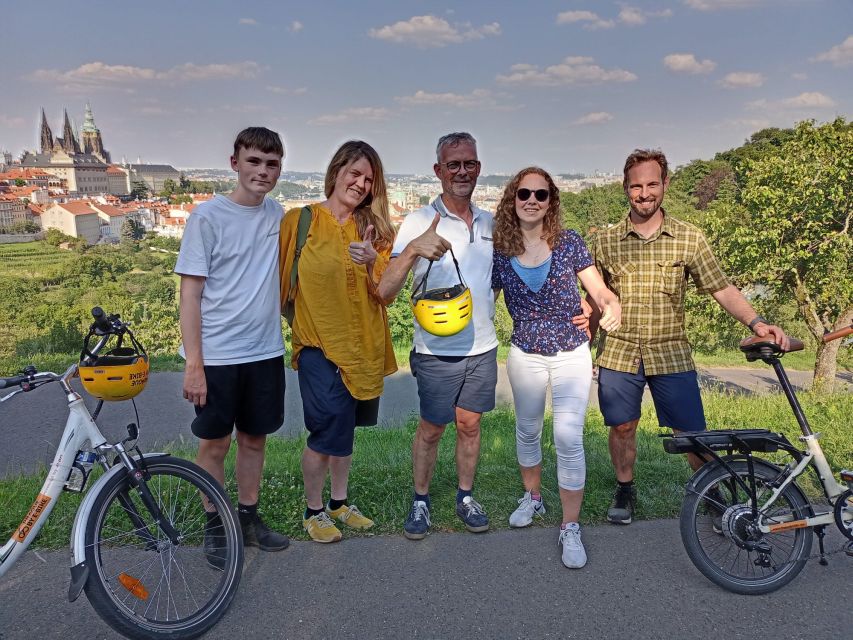 Prague 3-Hour Sightseeing Tour by Electric Bike - Starting in Kampa and Lesser Town