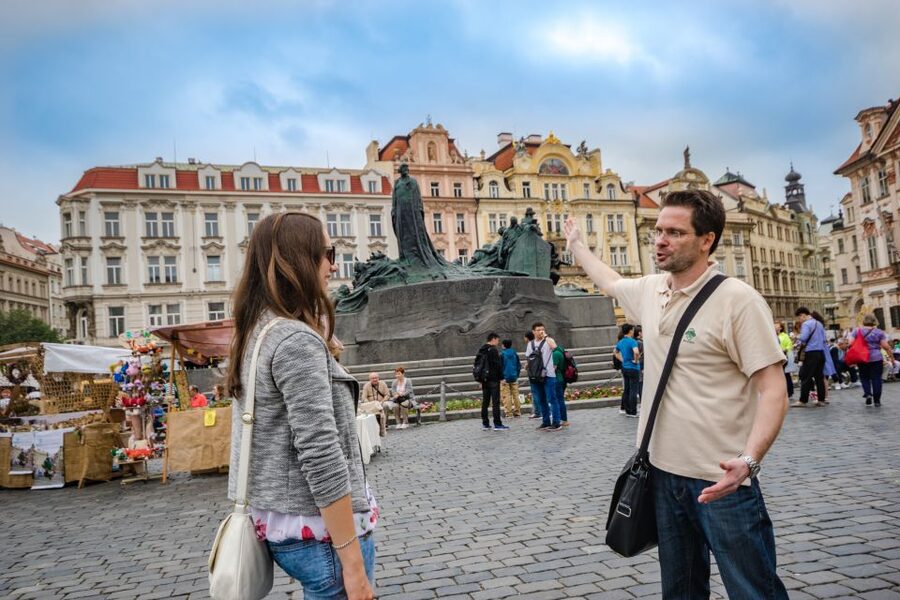 Prague: 3-Hour Walking Tour of Old Town & Prague Castle - The 15-Minute Tram Ride to Hradčany