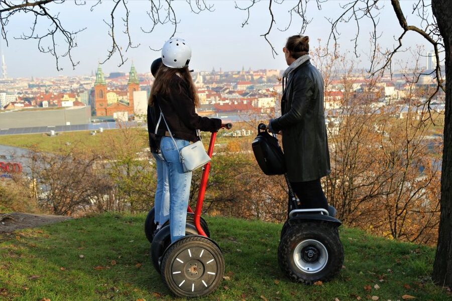 Prague: 4-Hour Segway and Scooter Tour with Lunch and Drinks - Old Town Square and the Jewish Quarter