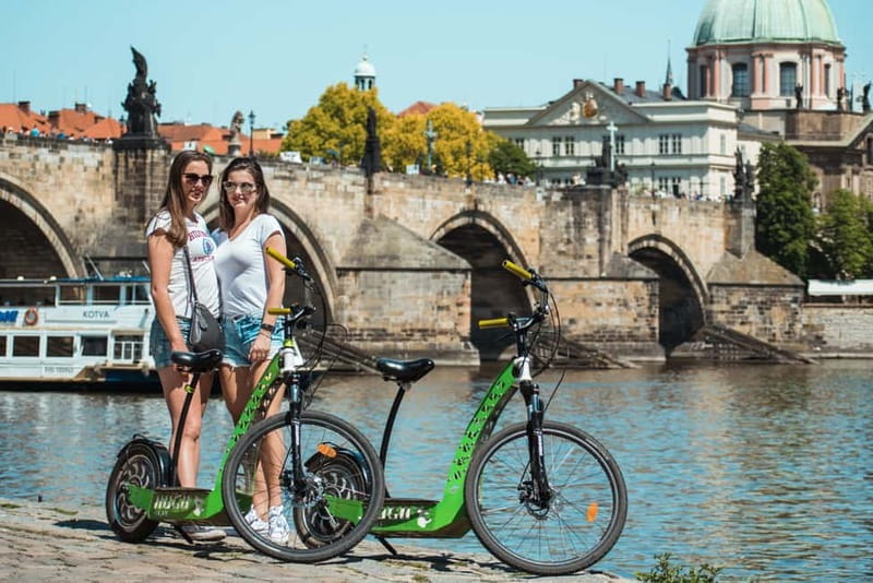 Prague: 4 Hours Grand City Tour by Segway & E-Scooter - Segway time at Ladronka Park and Strahov Stadium