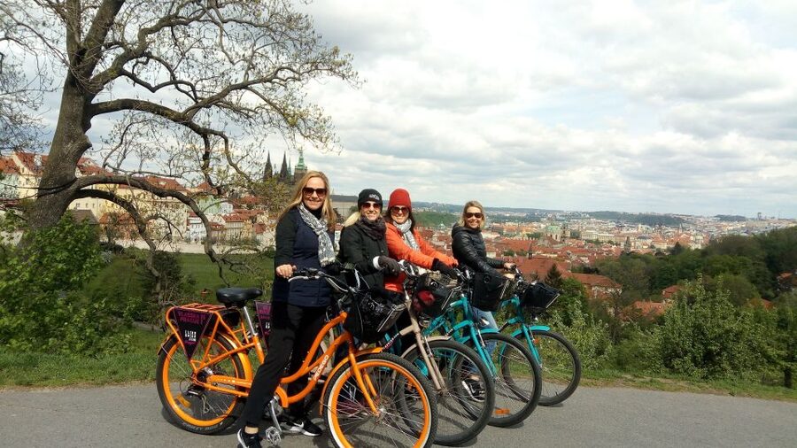 Prague: 7 Best Viewpoints of Prague E-Bike Tour - How much ground you cover in 210 minutes