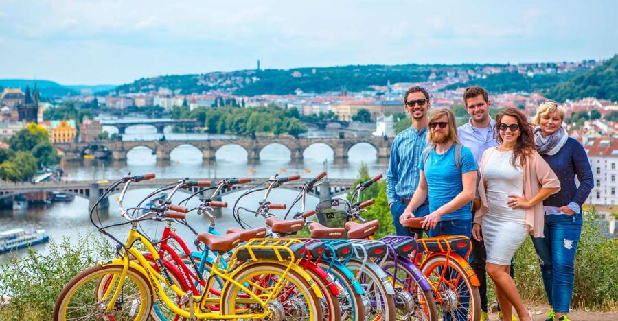 Prague: 7 Best Viewpoints of Prague E-Bike Tour - Prague Castle adds a short but important stop