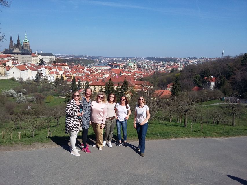 Prague: 7 Best Viewpoints of Prague E-Bike Tour - Petřín Hill starts the ride with the best wide-angle view