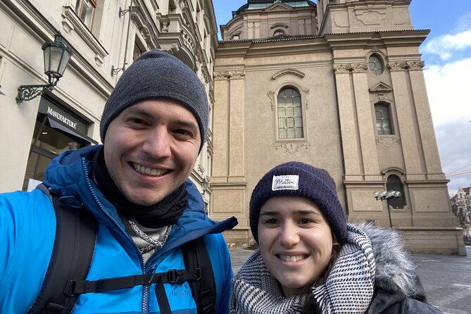 Prague: Alchemy & Dark Arts Exploration Game Tour - St. Giles Church and the Two Golden Bears