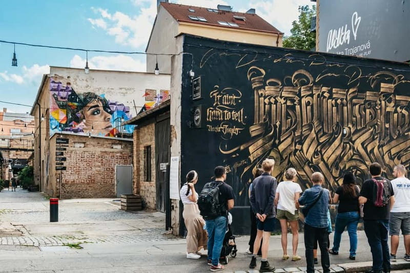 Prague: Alternative Prague Walking Tour - Taking the tram to Prague 7