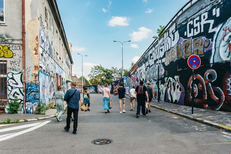 Prague: Alternative Prague Walking Tour - Finishing at a club built from old buses