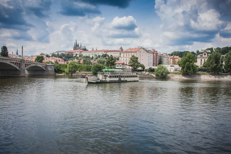 Prague: An unforgettable 2-hour cruise on the Vltava River. - Vyšehrad, gardens, and the river valley