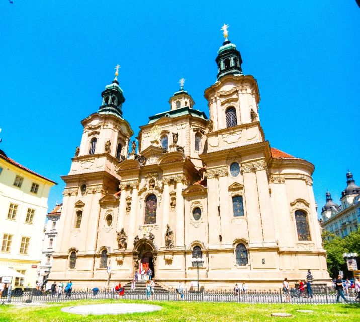 Prague: Astronomical Clock Tower Entry Ticket & Audio Guide - Entering the tower and choosing your route upward