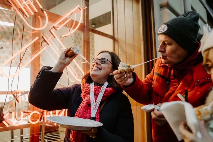 Prague: Award-Winning Old Town Food Tour with Four Drinks - The Dessert That Is Not a Chimney Cake