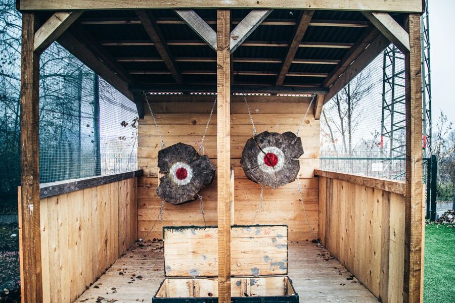 Prague: Axe Throwing Experience with Barbecue and Beer - Two beers, but a sensible drinking pace
