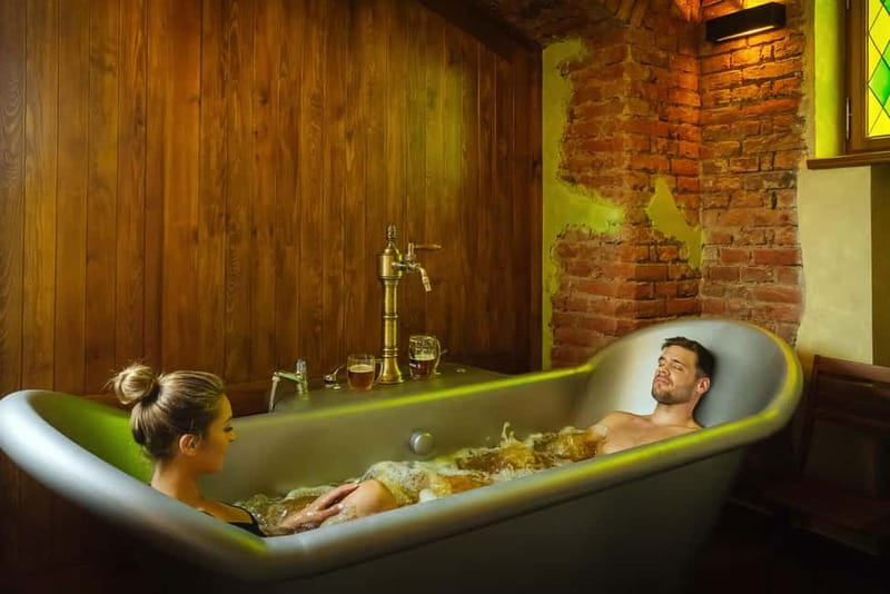 Prague: Beer and Wine Spa Bath with Salt Cave Experience - A Czech spa ritual with a playful twist