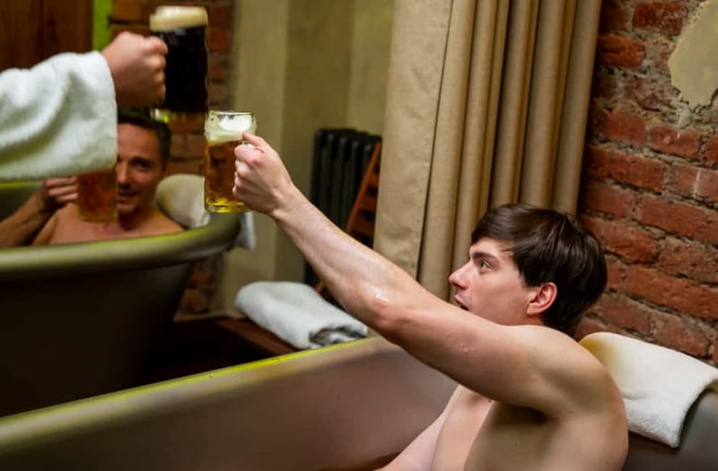 Prague: Beer and Wine Spa Bath with Salt Cave Experience - Practical tips for making the hour count