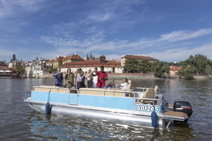 Prague: Beer Boat Tour - Charles Bridge looks different from the Vltava