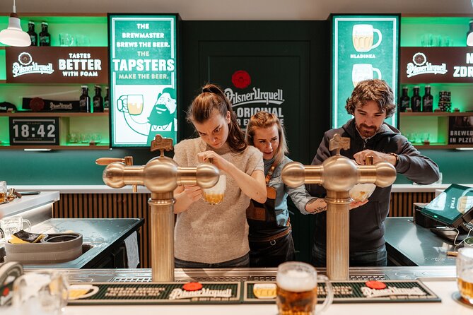 Prague Beer Pouring Class at Pilsner Urquell - What the class does not include