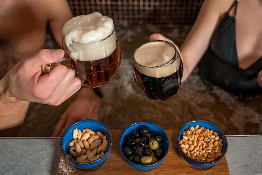 Prague: Beer Spa Experience with Unlimited Beer and Sauna - Unlimited Bernard Beer Changes the Mood
