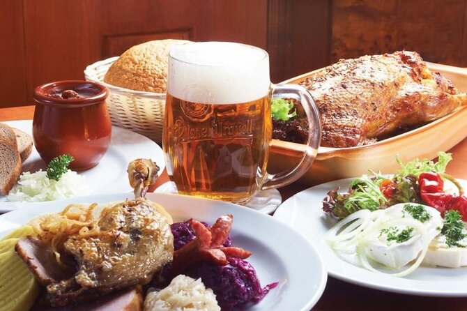 Prague Beer Tasting - 8 types of Czech beer included - Eight Czech beers at one Prague pub