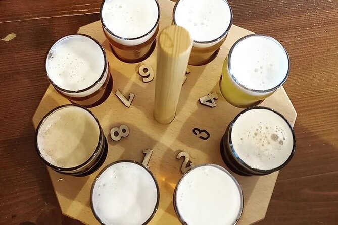 Prague Beer Tasting - 8 types of Czech beer included - Location, timing, and group comfort