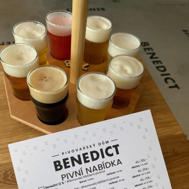Prague: Beer Tasting and Brewery Tour - New Town Hall and the short walk to Sladovna