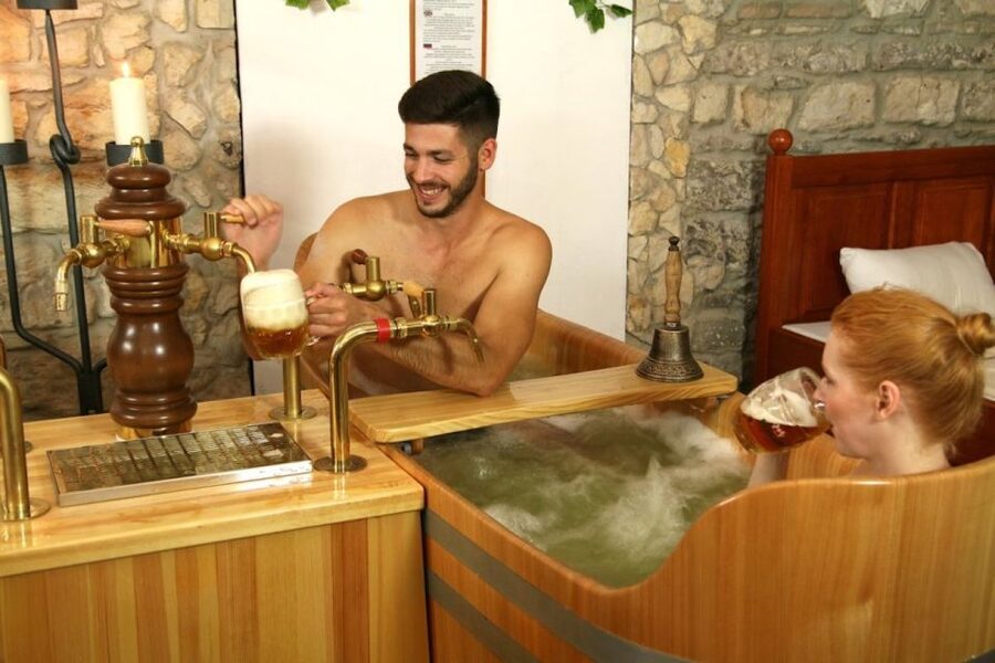 Prague: Bernard Beer Spa with Beer and Massage Option - Timing, clothing, and small practical tips