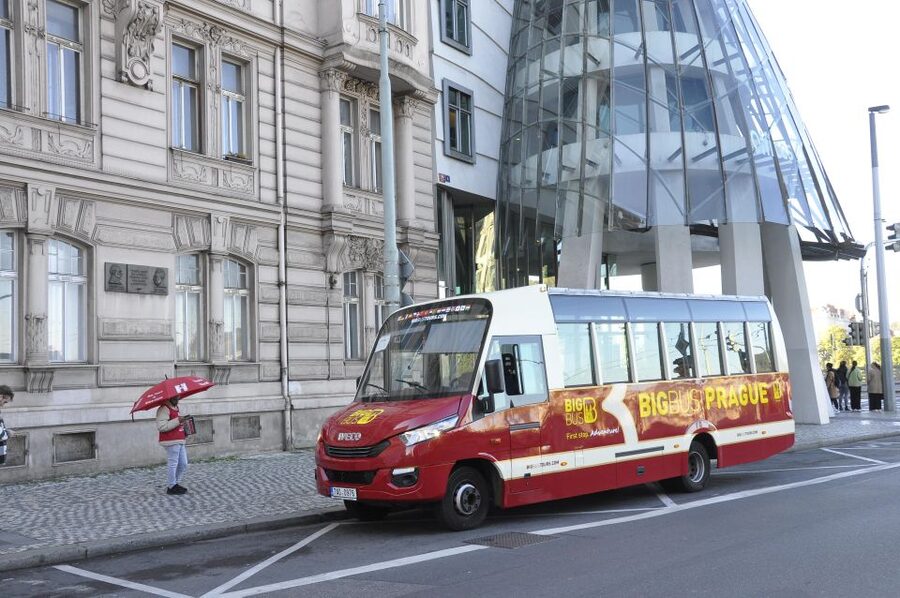 Prague: Big Bus Hop-on Hop-off, Castle Tour and River Cruise - The Vltava cruise from pier 17
