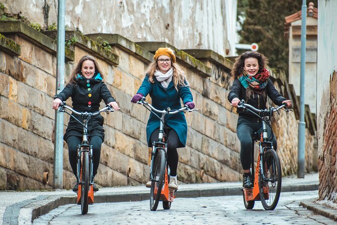 Prague Bike Tour - Beneath Prague Castle and up to the viewpoints
