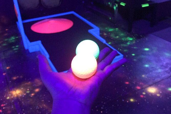 Prague Black Light Mini Golf Admission Ticket - Why the Location Works So Well