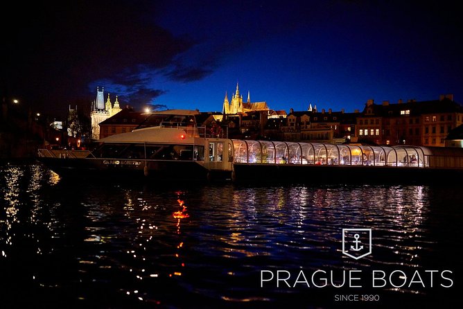 Prague Boats 3-hours Crystal Dinner Cruise - Quick facts about the Crystal Dinner Cruise
