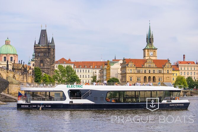 PRAGUE BOATS: 50-Minute Sightseeing Cruise - Under Charles Bridge and toward the castle