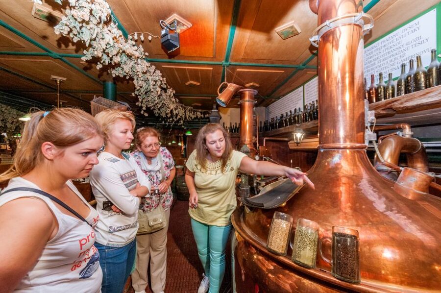 Prague: Brewery Tour with Unlimited Tastings - Walking through central Prague between beer stops