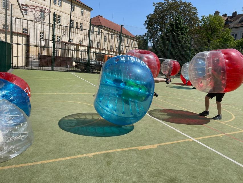 Prague: Bubbles football in city centre of Prague - Should you book bubble football in Prague?