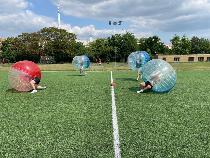Prague: Bubbles football - Zorb Football in centrum - Key points before you book