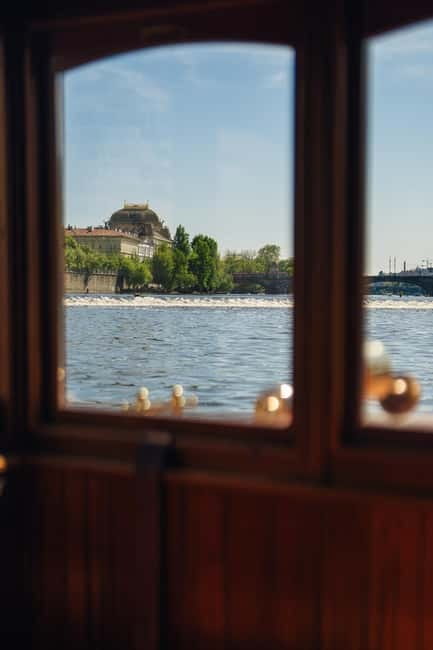 Prague: Canal Cruise Around Charles Bridge - Prague Castle from below