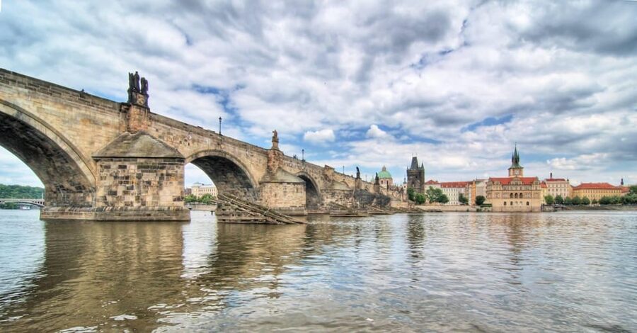 Prague Castle and Charles Bridge Private Walking Tour - Arriving at the Prague Castle complex